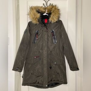 Warm Hooded Winter Coat